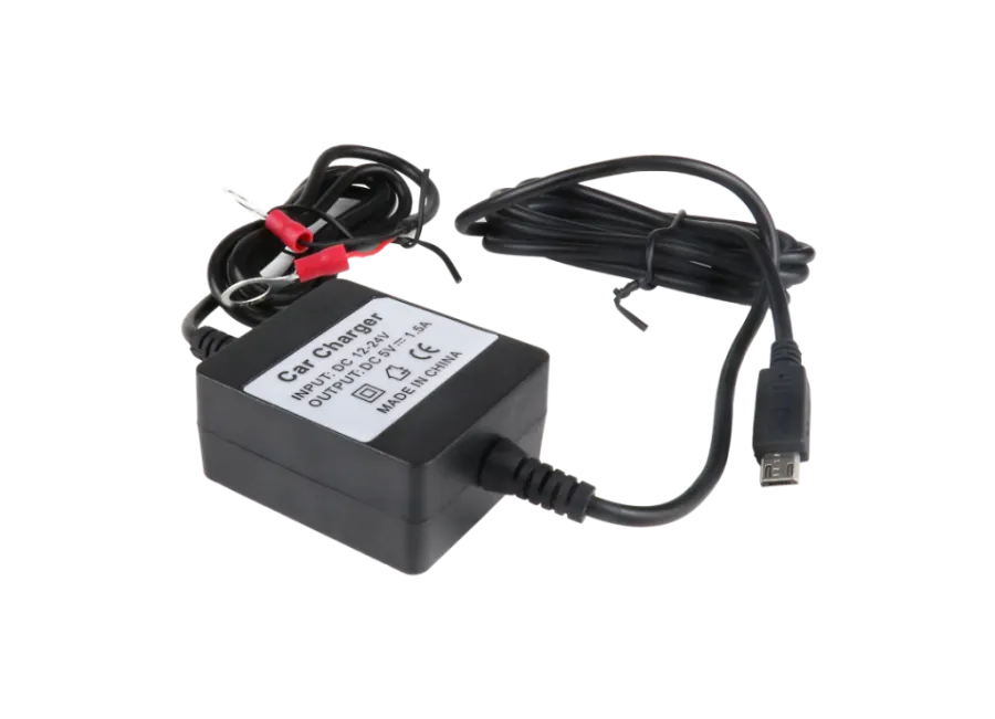 Convertidor DC-DC Juneo GPS102 12V-5V – Transformador de tensión USB compacto (5V-12V / 5V 1A)