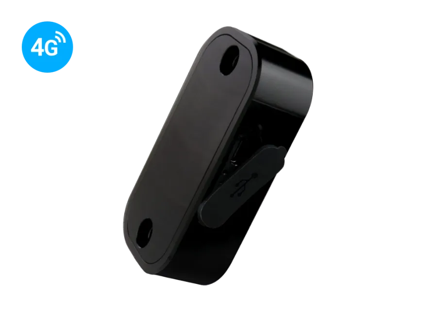 Flexcom FB142PRO – Localizador GPS profesional 4G LTE para bicicletas con fijación antirrobo y 15 días de espera