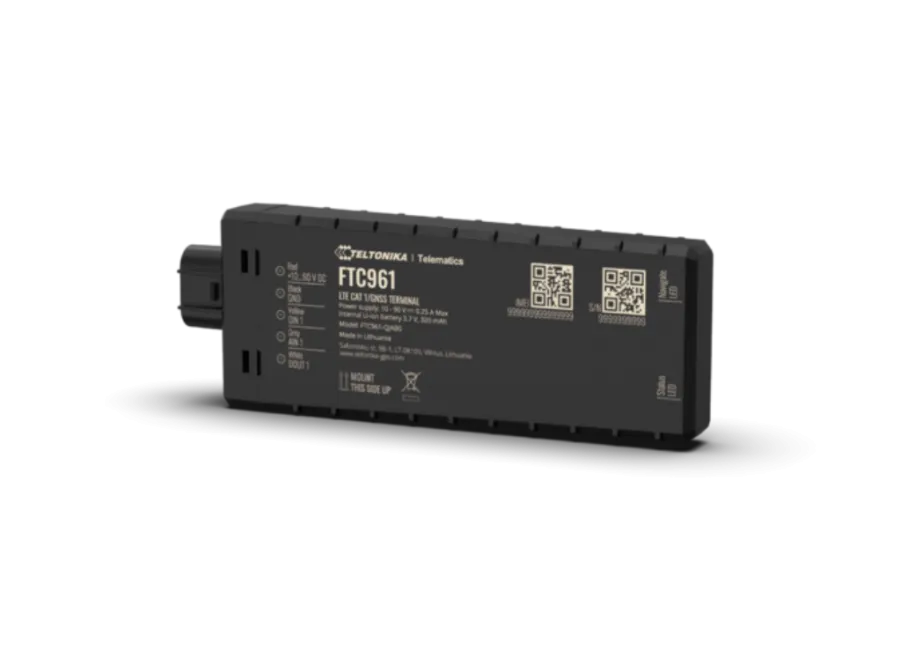 Teltonika FTC961 Localizador GPS para vehículos 4G LTE – Protección IP69K y precisión 1,8 m