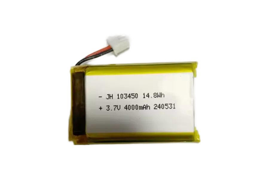 Batería Li-ion Jhxny 103450 (4000mAh, 3.7V) – con conector ZHR-2