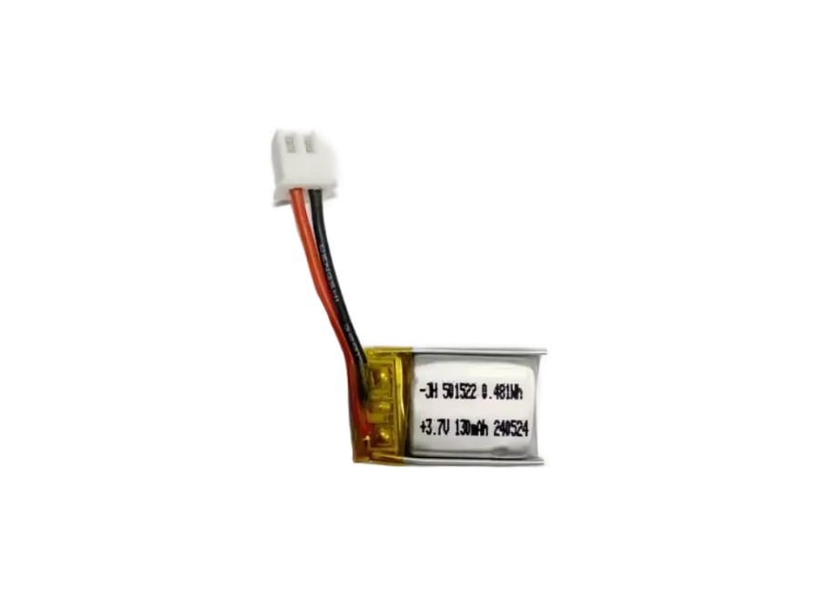 Batería Li-ion Jhxny 501522 (130mAh, 3.7V) – con conector ZHR-2