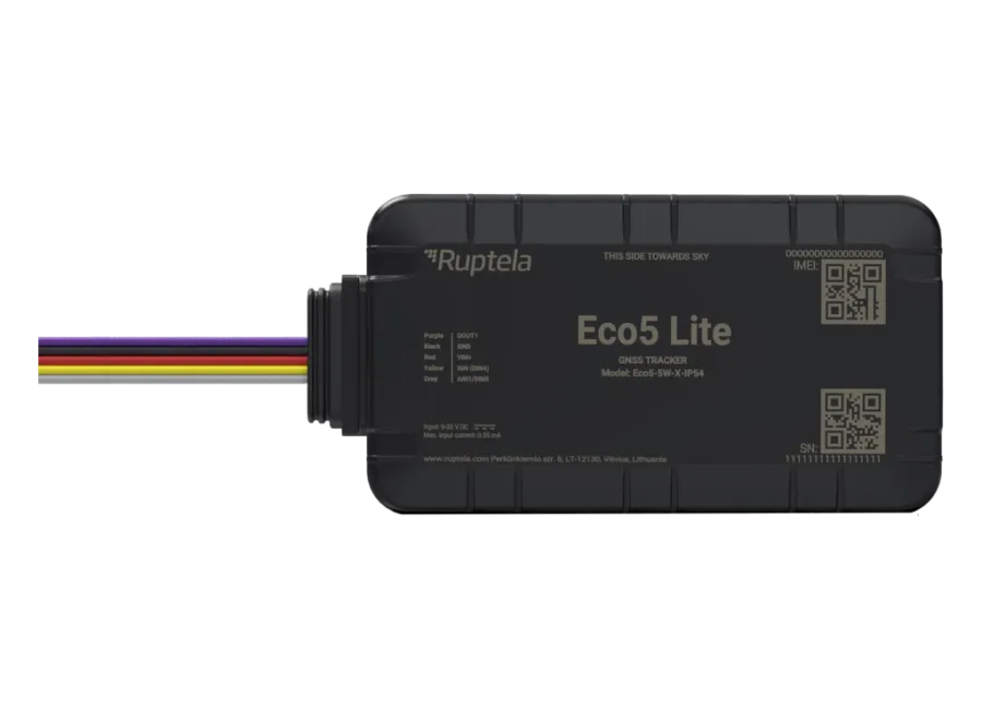RUPTELA Eco5 lite 4g rastreador gps