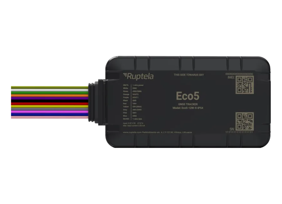 RUPTELA Eco5 4g rastreador gps